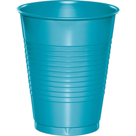 Touch Of Color Bermuda Blue Plastic Cups, 16oz, 240PK 28103981